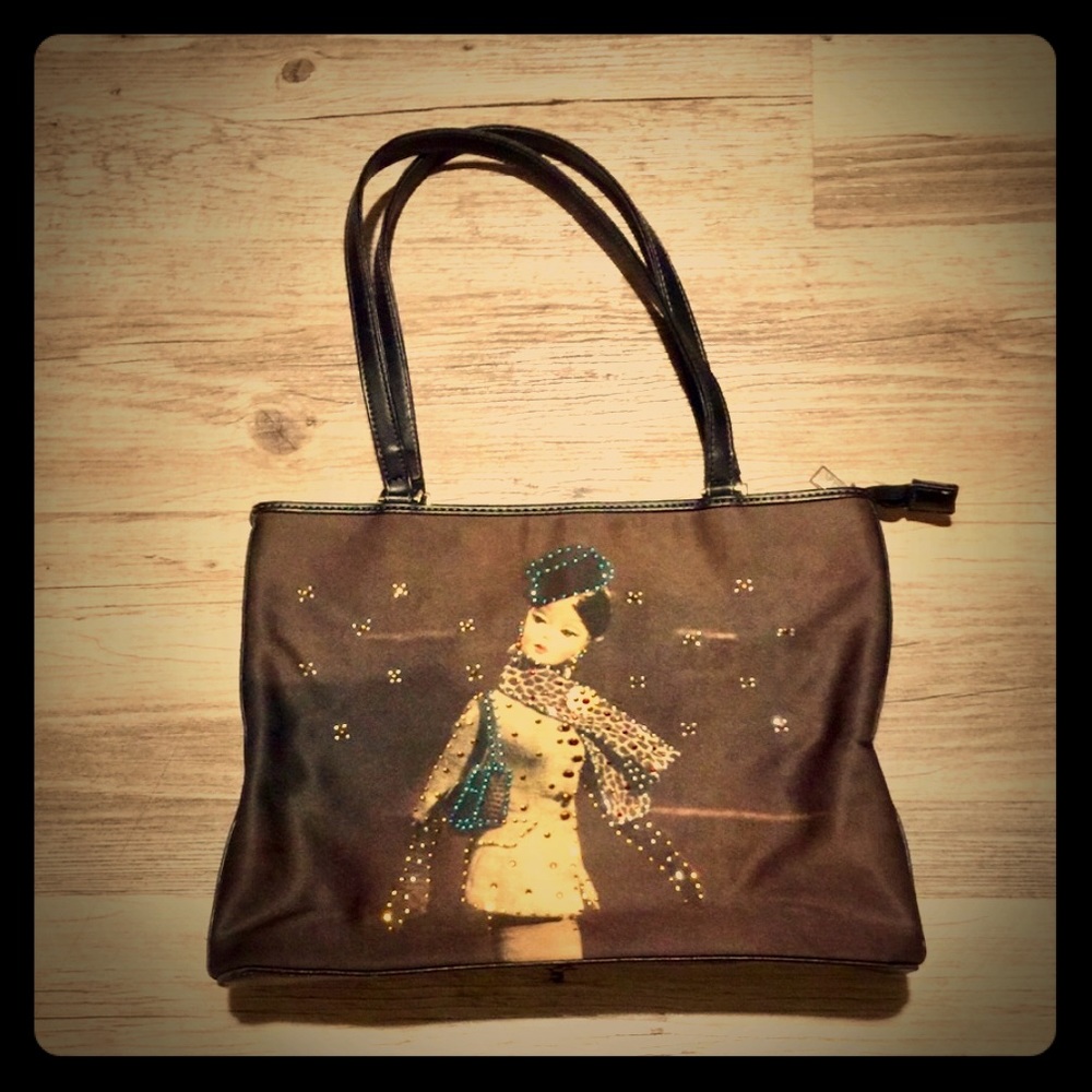 AMAZING VTG LIKE NEW BARBIE HANDBAG! COLLECTION AD